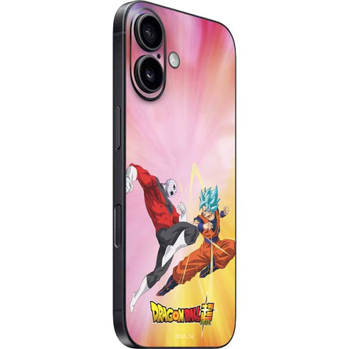 Dragon Ball Super Goku vs Jiren Fate of the Universe iPhone 16 Plus Skin